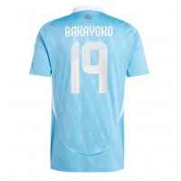 Maglia Calcio Belgio Johan Bakayoko #19 Seconda Divisa Europei 2024 Manica Corta